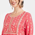 Embroidered Kurta, Coral, small image number null