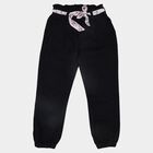 Girls' Black Slim Fit Classic Jeans, Black, small