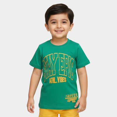 Boys' Half Sleeves T-Shirt