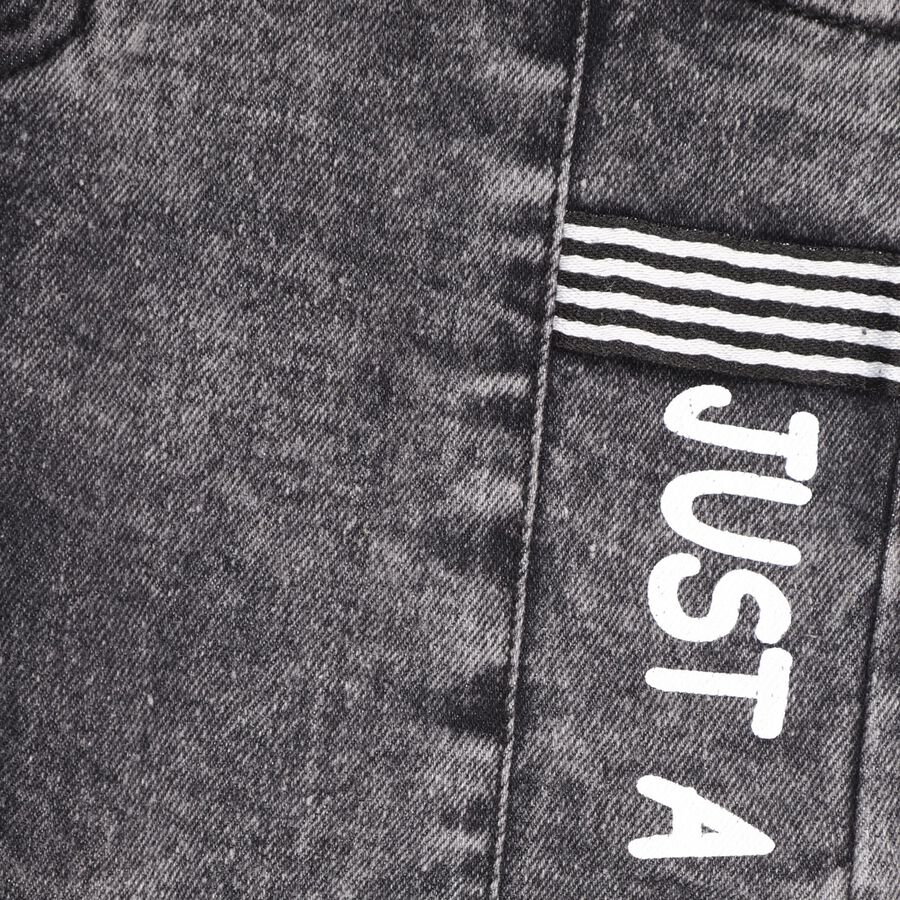 Boy's Jeans , काला, large image number null