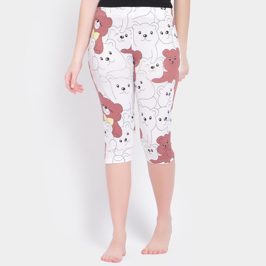Ladies' Capri, White, large