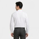 Men's White Cotton Spread Collar Regular Fit Formal Shirt, सफ़ेद, small