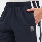 Men's Dark Navy Blue Regular Fit Active Bermuda Shorts, Navy Blue, small image number null