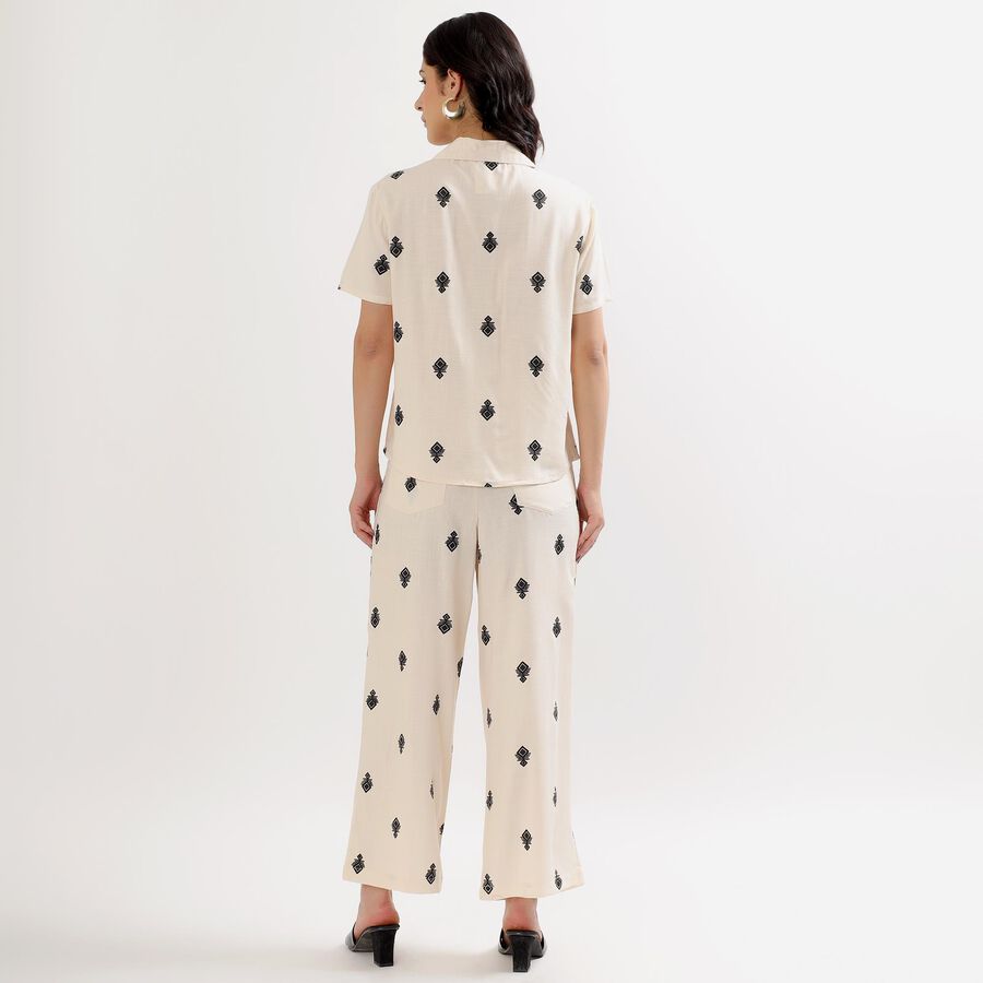 Ladies' Co-ord set , Off White, large