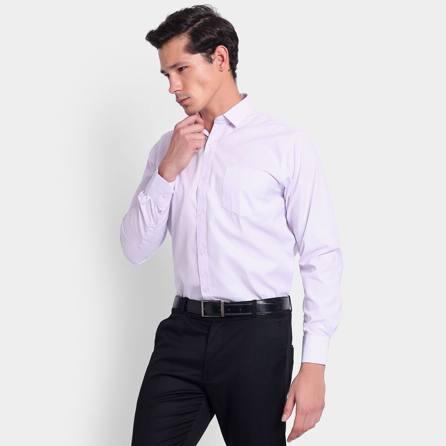 Men's Formal Shirt, लाइलेक, large image number null