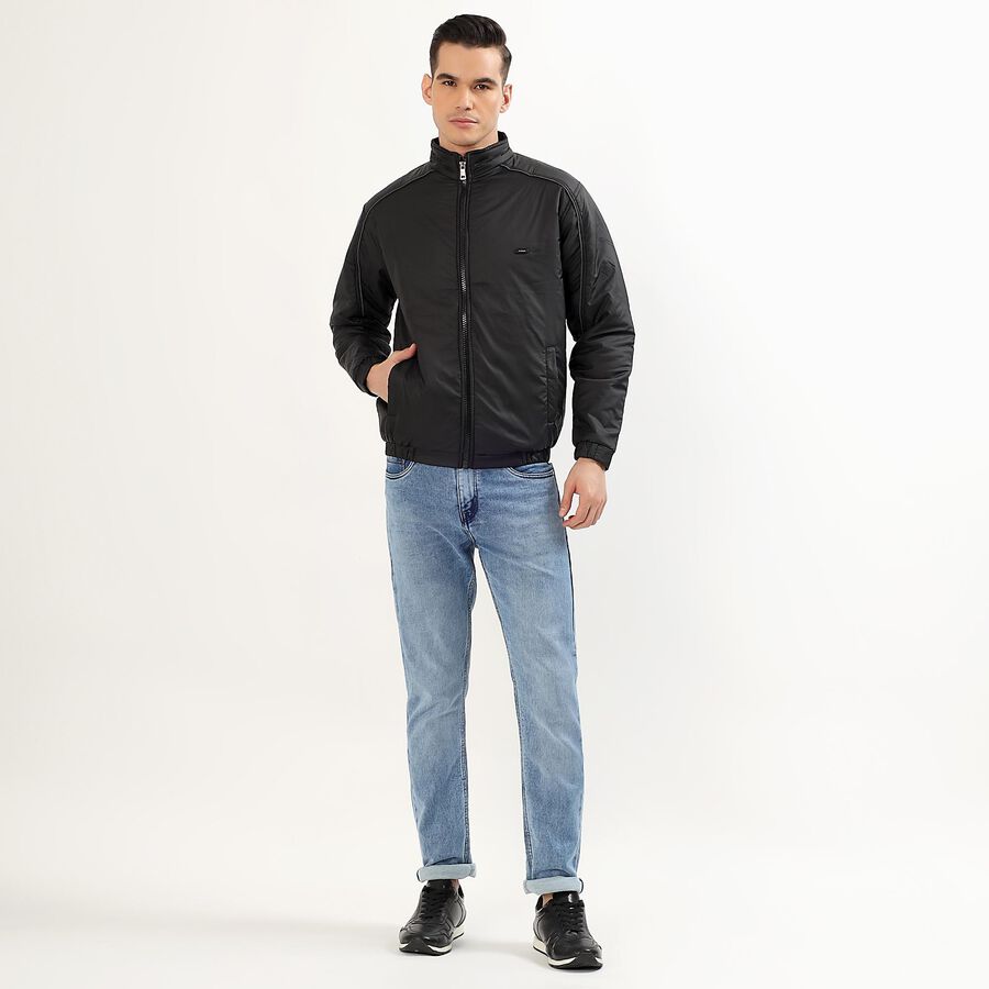 Men's Jacket, काला, large image number null