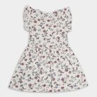 Girls' Frock , Off White, small image number null