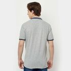 Printed Polo Shirt, Light Grey, small image number null