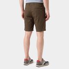 Men's Olive Green Regular Fit Cotton Bermuda Shorts, ओलिव, small