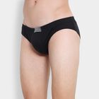 Men's 100% Cotton Briefs , काला, small