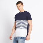 Cotton Round Neck T-Shirt, White, small image number null