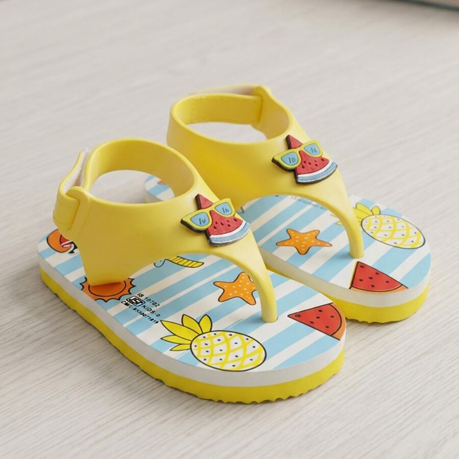 Boys' Slipper, नीला, large