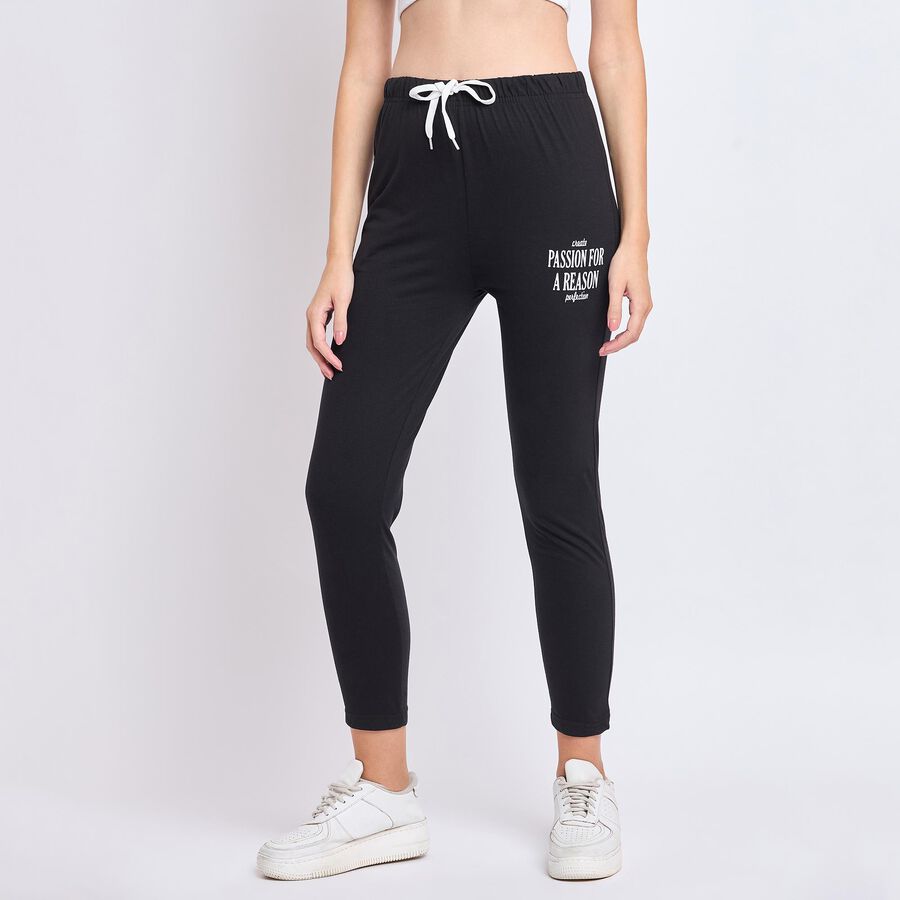 Ladies' Track Pants, Black, large image number null