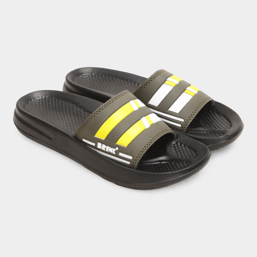 Kids' Slippers, Black, large image number null