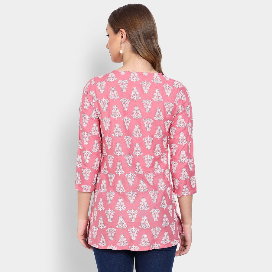 Ladies' Kurti, हल्का गुलाबी, large image number null