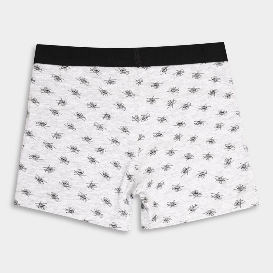 Boys' Brief, Melange Light Grey, large