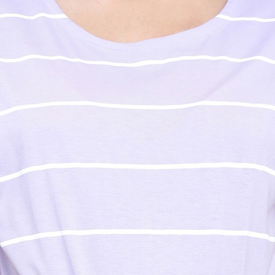 Stripes Dress, Lilac, large image number null