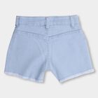 Girls' Shorts , हल्का नीला, small image number null