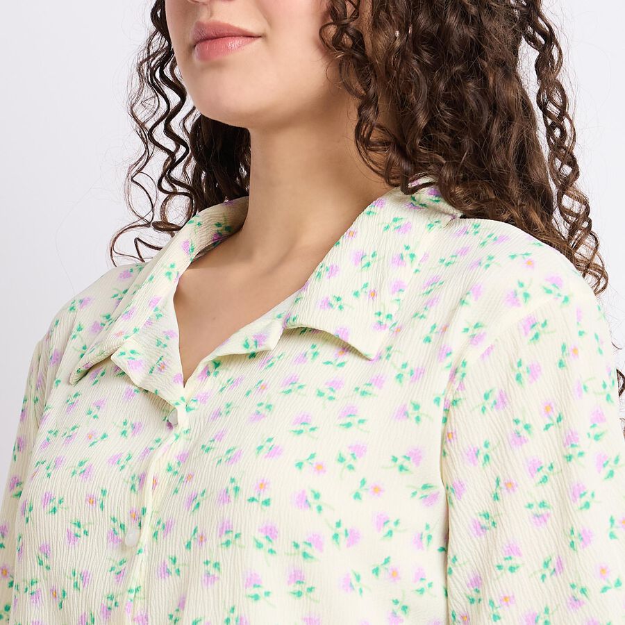 Ladies' Shirt, Yellow, large