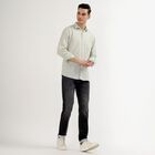 Men's 100% Cotton Casual Shirt, Aqua, small image number null