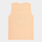 Boys Round Neck T-Shirt, Peach, small image number null