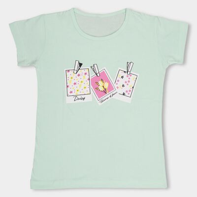 Girls' 100% Cotton T-Shirt