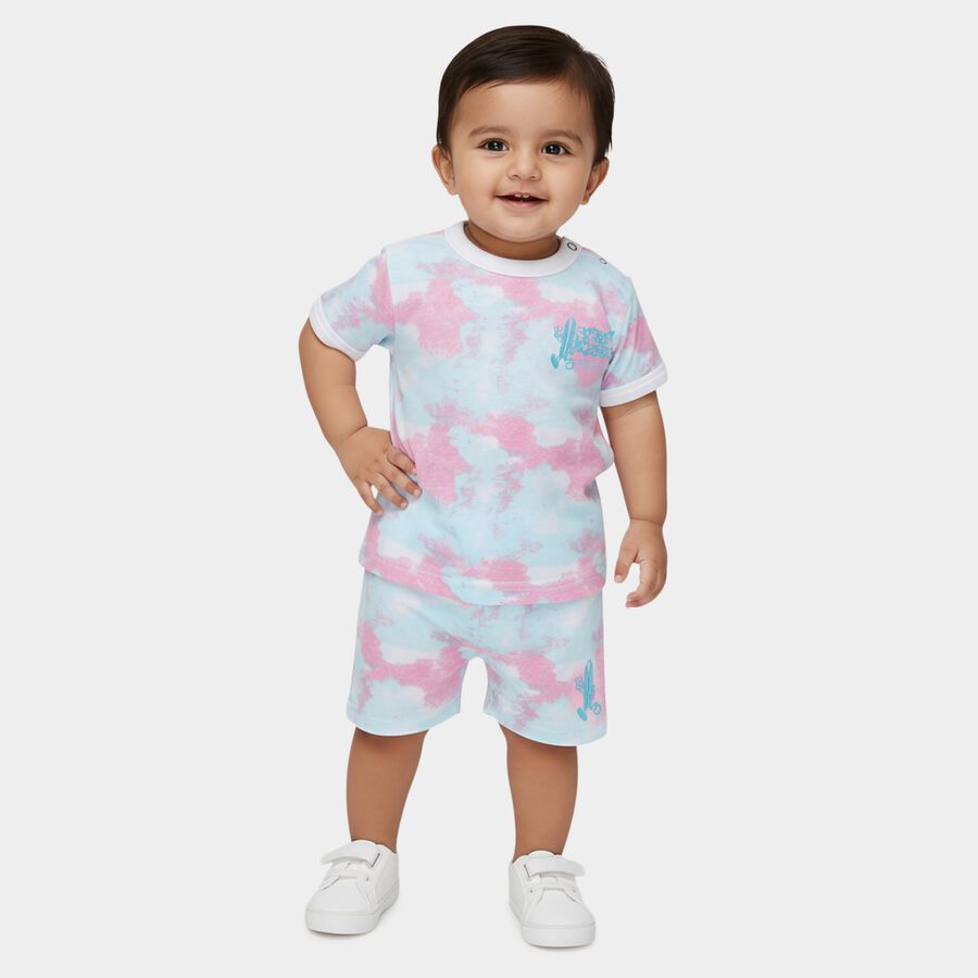 Infants' Baba Suit, Aqua, large