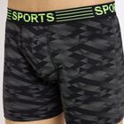 Men's 100% Cotton Trunks, काला, small
