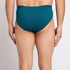 Men's 100% Cotton Briefs, Teal Blue, small image number null