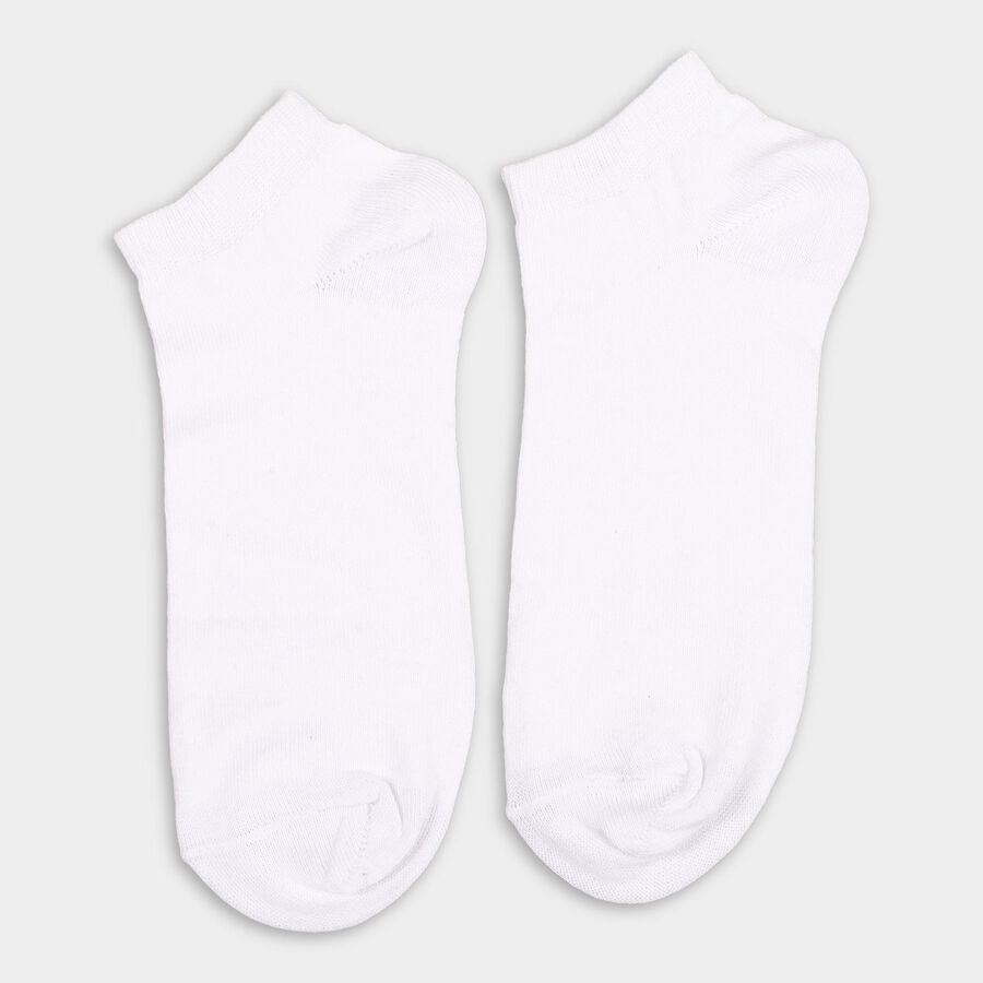 Men's Socks (Pack of 3), Melange Light Grey, large image number null