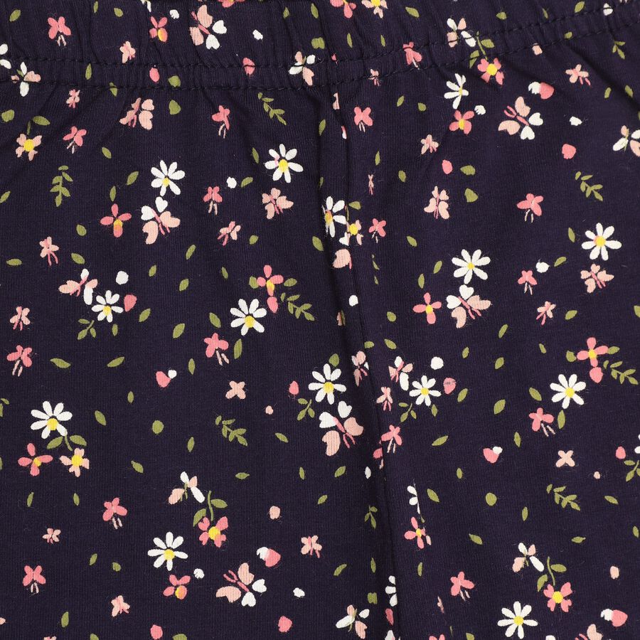 Girls' Legging , Navy Blue, large image number null