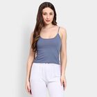 Ladies' 100% Cotton Slips, गहरा ग्रे, small image number null
