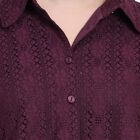 Ladies' Shirt, वाइन, small image number null