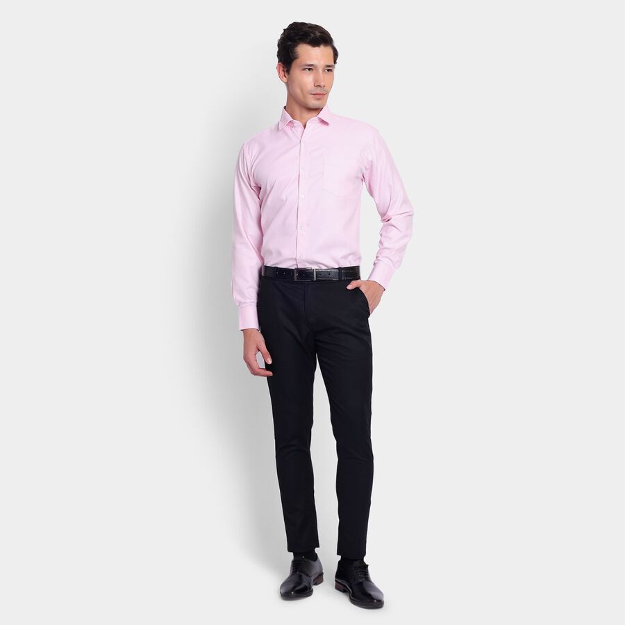 Men's Formal Shirt, गुलाबी, large image number null