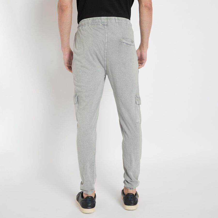 Men's 100% Cotton Jogger , Light Grey, large image number null