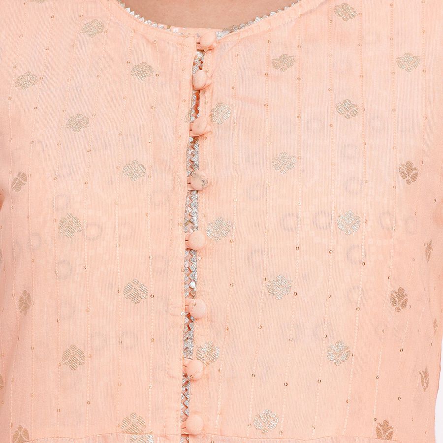 Ladies' Kurta, Peach, large image number null