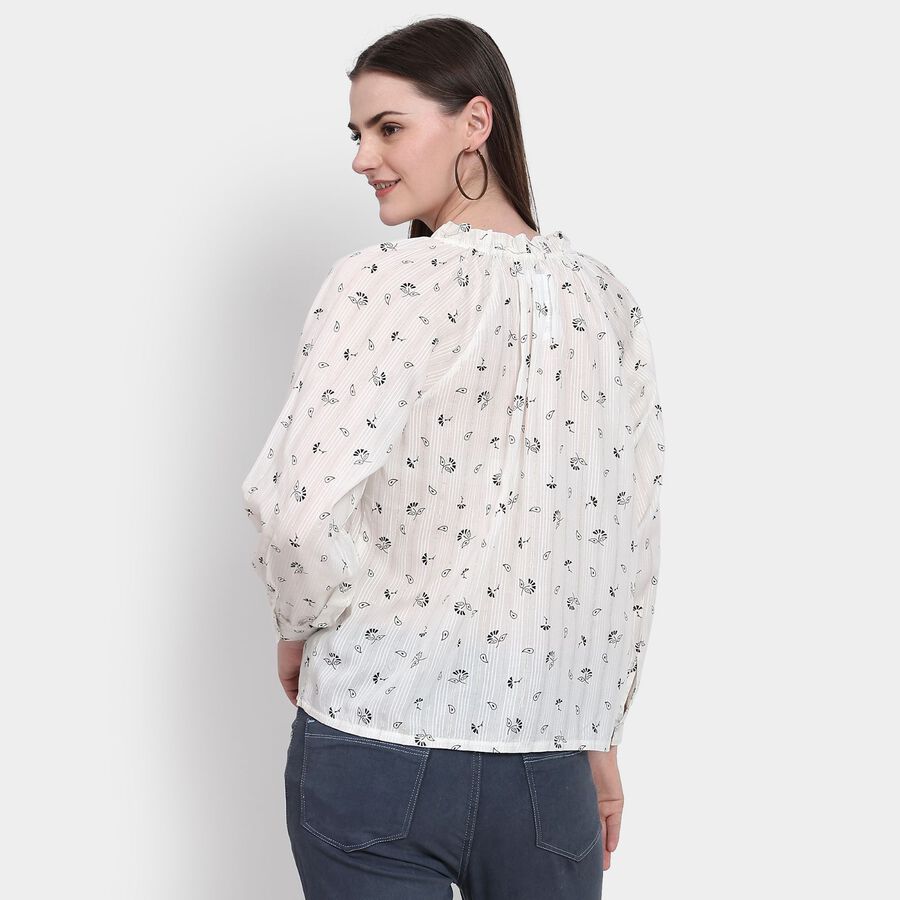 Ladies' Shirt, ऑफ व्हाइट, large image number null