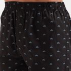 Men's Cotton Boxers, Black, small image number null