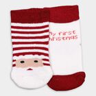 Infant's Socks (Pack of 2), White, small image number null