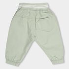 Infants' 100% Cotton Rib Waist Trouser , Light Green, small image number null