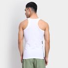 Men's Gym T-Shirt , सफ़ेद, small