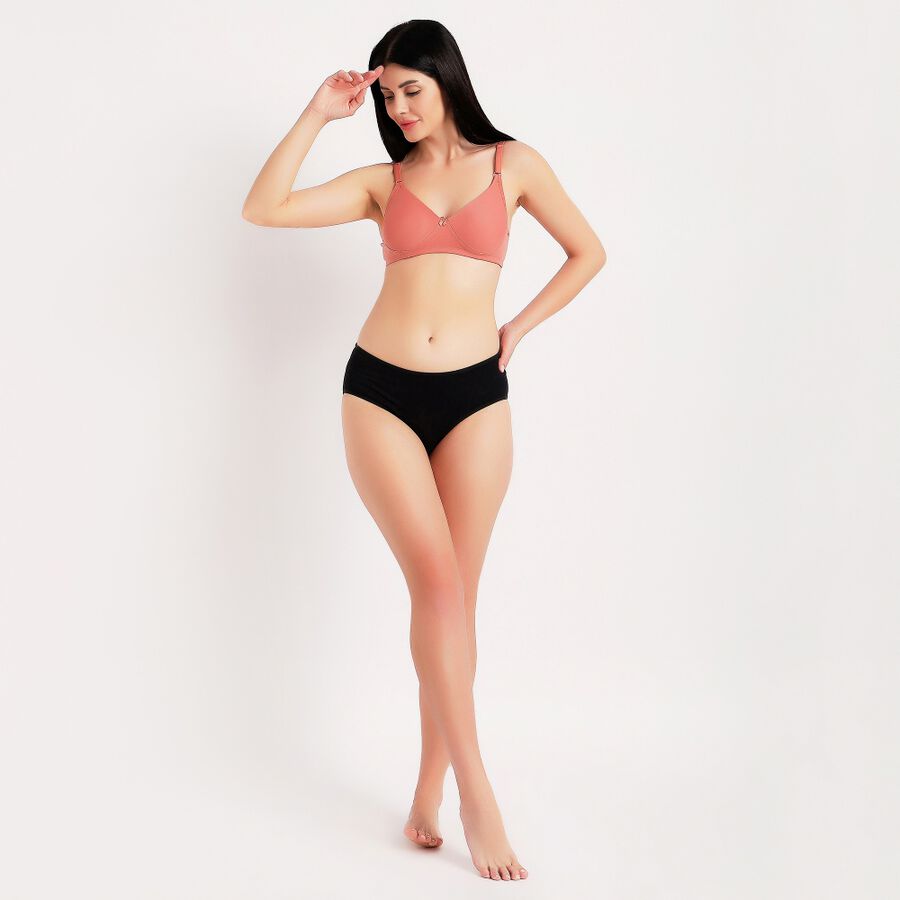 Ladies' Non-Padded Bra, Pink, large image number null