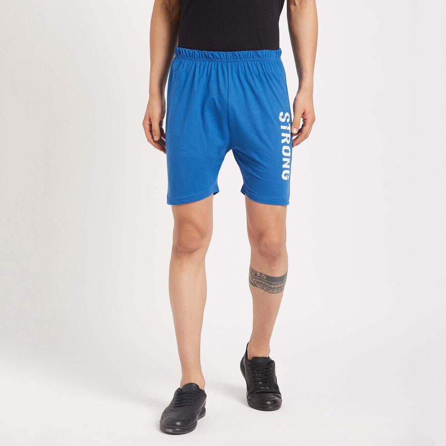 Cut & Sew Bermuda, Mid Blue, large image number null