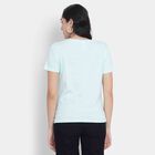 Cotton Round Neck T-Shirt, Light Green, small image number null