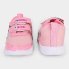 Girls' Pink Velcro Sneakers, Pink, small