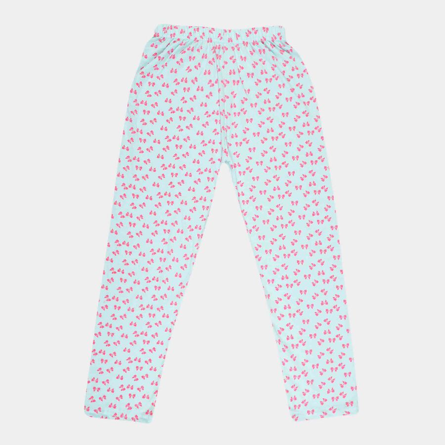 Printed Pyjama, Aqua, large image number null