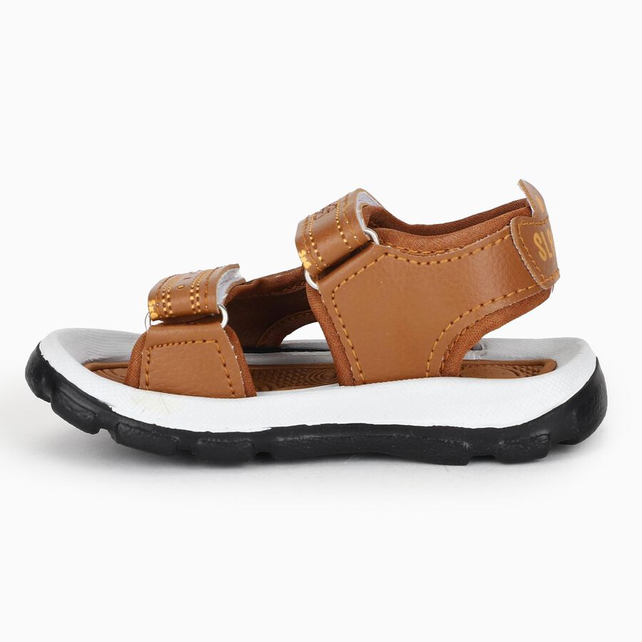 Boys' Sandal, भूरा, large