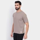 Men's Round Neck Half Sleeves T-Shirt , Rust, small image number null