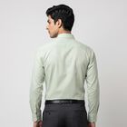 Men's Mint Green Regular Fit Formal Shirt, Light Green, small