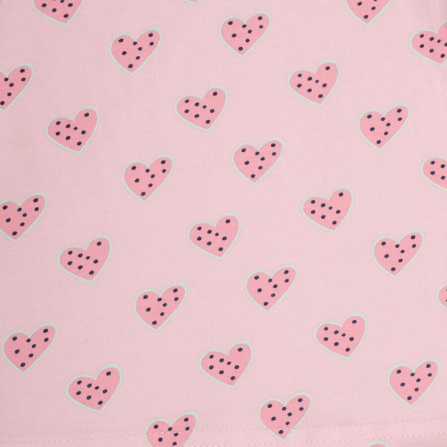Infants' Light Pink Cotton Sleeveless Top and Mint Green Shorts Set, Light Pink, large image number null